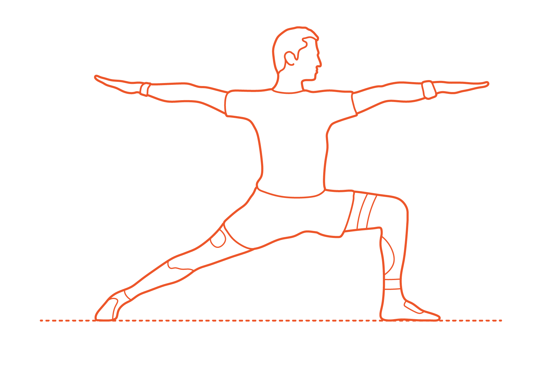 Beautiful Yoga Warrior Two Pose Stock Photo - Download Image Now - Warrior  Position, Portrait, Warrior 2 - iStock